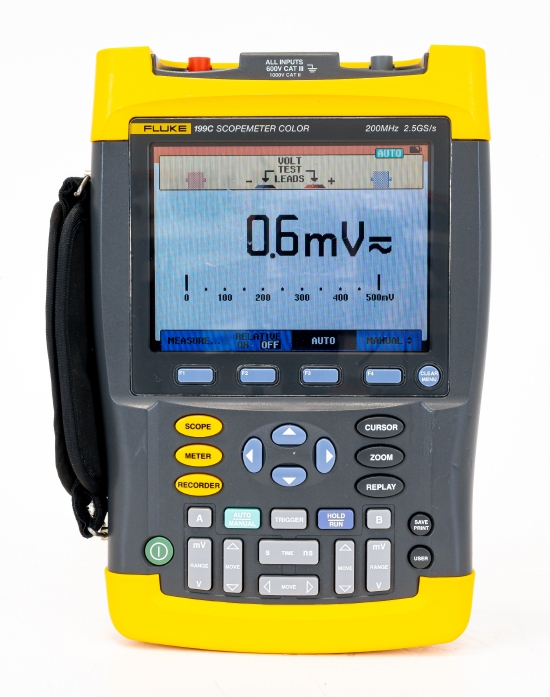 Fluke 199C Scopemeter 200MHz color